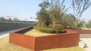 西岗耐候钢挡土墙